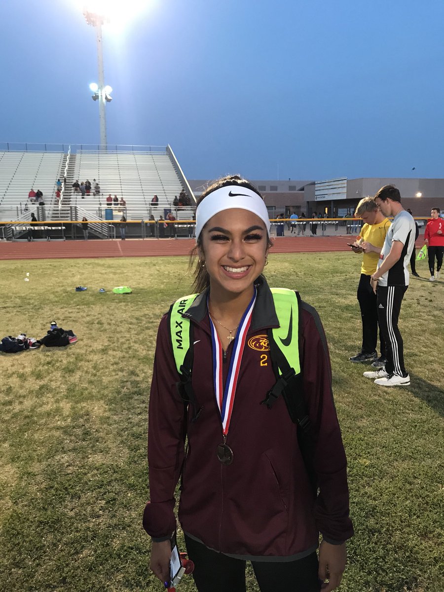 MPHS_TF's tweet photo. Lilyanna Martinez takes 3rd in the 100mH with a time of 16.58 #ROLLPR1DE #TempeCity https://t.co/5nJkOBauG6