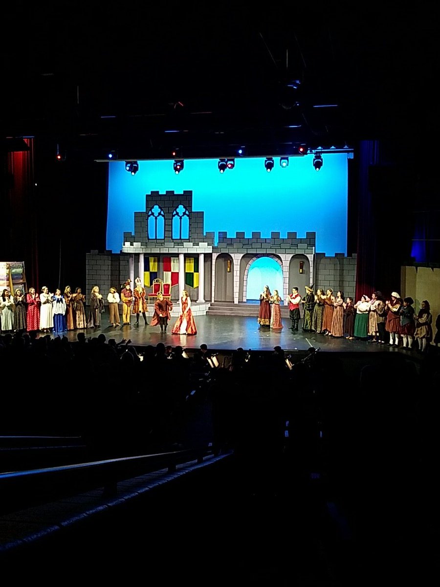 Great job to the entire cast of Once Upon a Mattress.  Very impressive opening night.