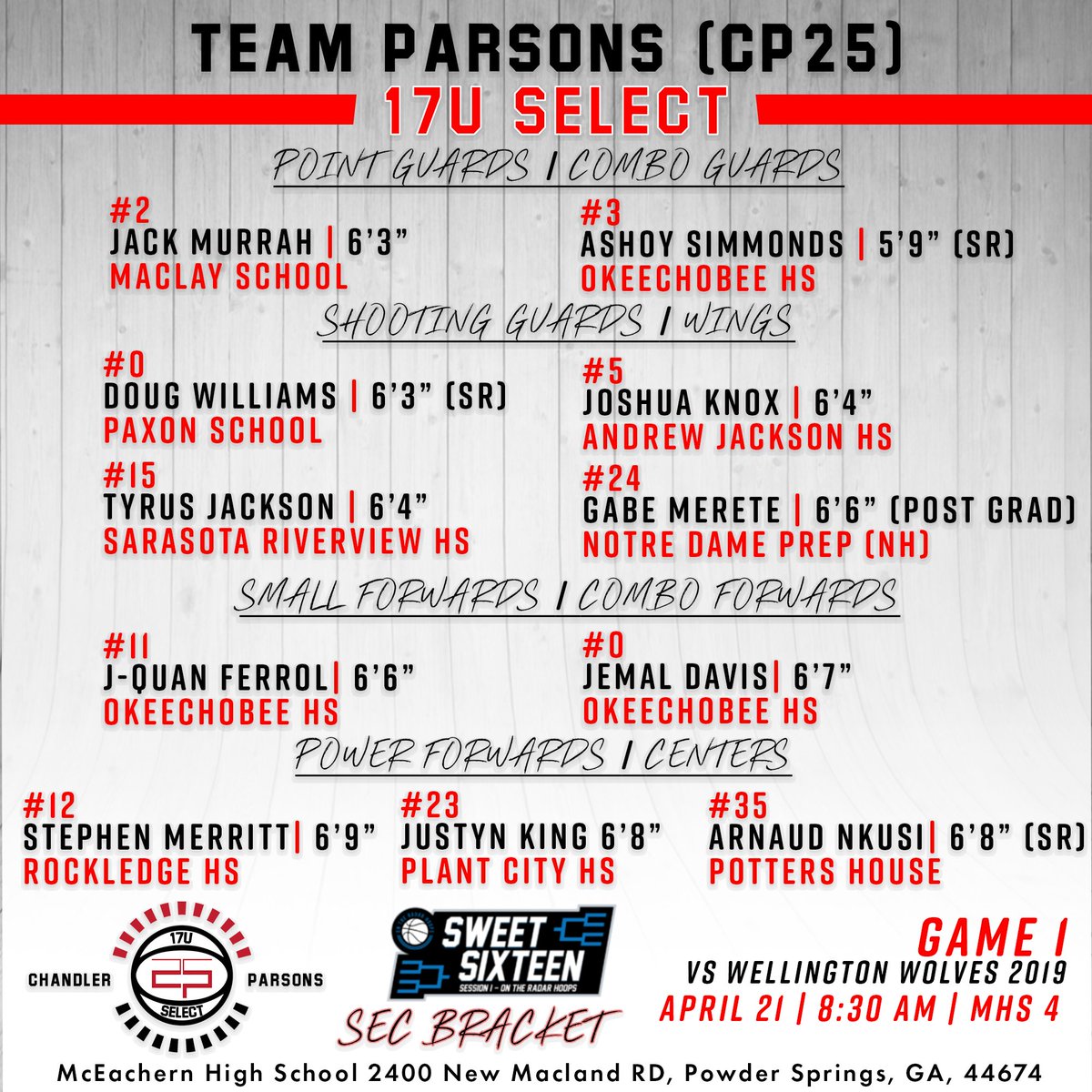 TeamCP2517uSLT's tweet photo. ATL we have something special coming for @OntheRadarHoops Sweet 16 - Session 1 https://t.co/q80Va0RAbm