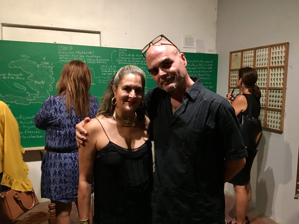 FCasacortes's tweet photo. Ya abrió sus puertas “Haití aquí... Honneur: Respect” en Casa de los Contrafuertes, Viejo San Juan. #arte #haiti #puertorico https://t.co/ebm5GI9COB