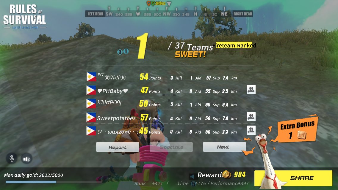lloydzoor's tweet image. 🐔🐔🐔 #RoadToGrandMaster #D5 
#RulesofSurvival