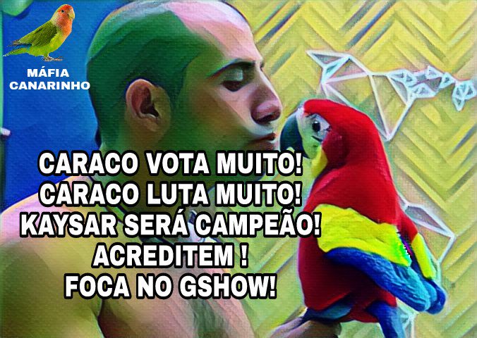 CHORANDO E VOTANDO
NÃO PAREM