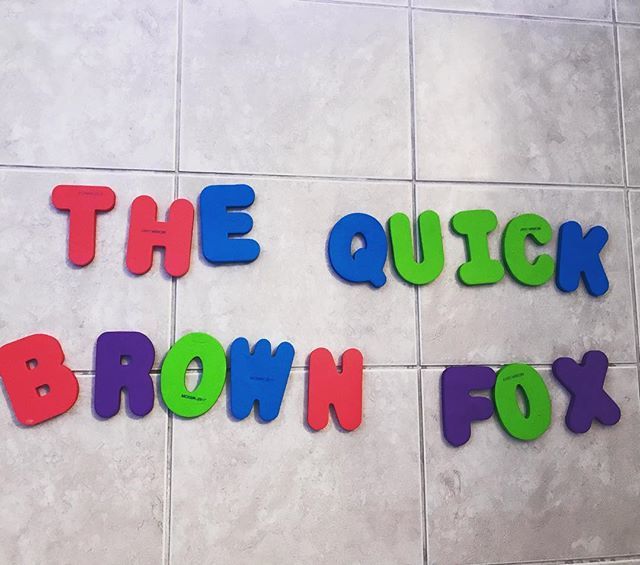 CLCreative's tweet image. Bath time #shenanigans / Mom looked at too many #pangrams today 🤪