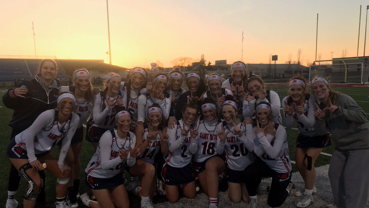 saintviatorglax's tweet photo. Great game today! Varsity 12-4 win over Metea! https://t.co/ABuDs0goBE