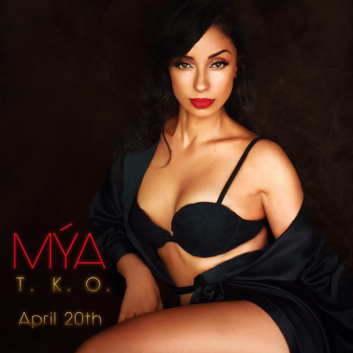 MYAPLANET9's tweet photo. Get ready for some great #RnB music! The 13th studio project #TKO drops tonight at midnight when the clock strikes 12! #Friday 4/20 on all digital outlets! Preview &amp; pre-order avail now at https://t.co/xpszWmMOen ! #Mya #420 #20thanniversary #NewMusic https://t.co/sbAHJHg5UC
