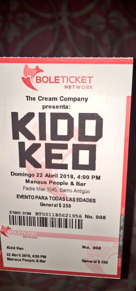 LuisMXADamn's tweet photo. @KiddKeo95Flames Domingo 22 de Abril 2018 Monterrey México 🇲🇽🔥 https://t.co/OYVs0VxLcG