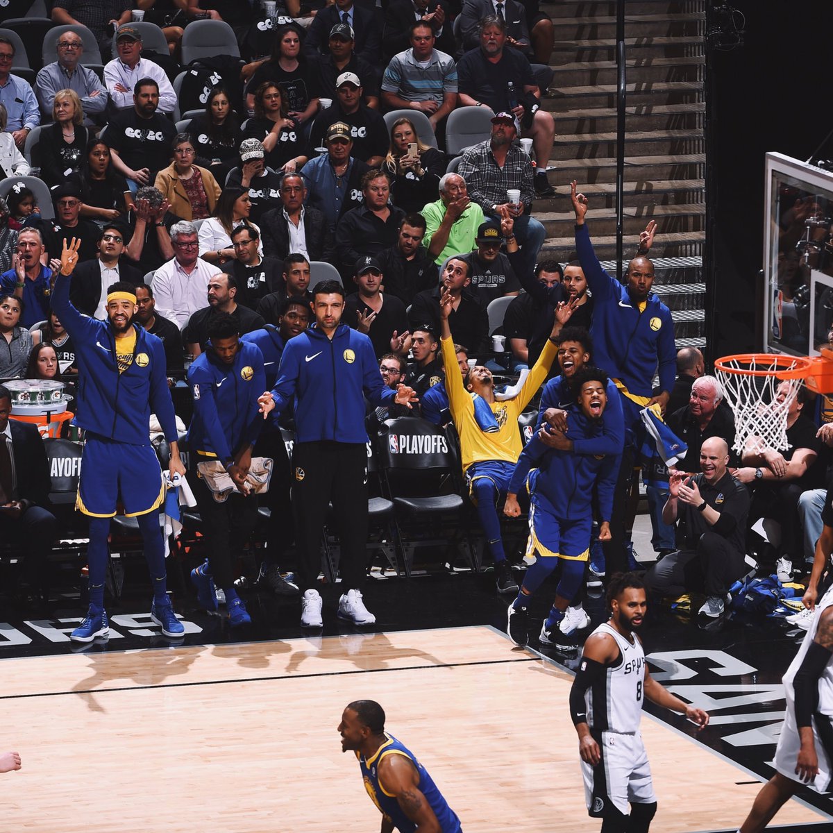 That up 3-0 feeling. #DubNation