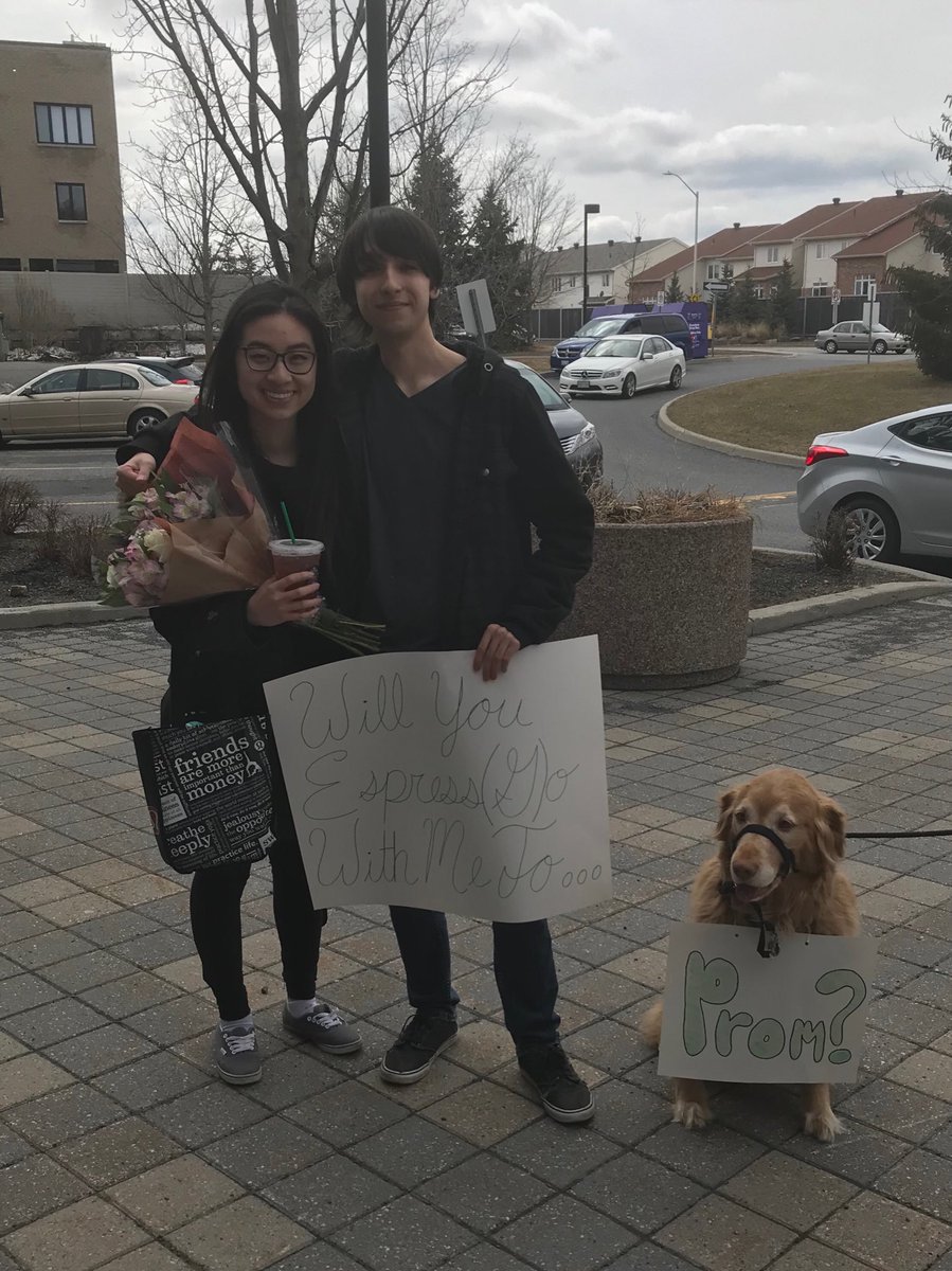 AllSaintsOCSB's tweet photo. It is “Prom-posal” Season at All Saints! Spring is coming!🌷🌹#promposal #AllSaintsProm #Promisintheair https://t.co/gBqt3YSNwX