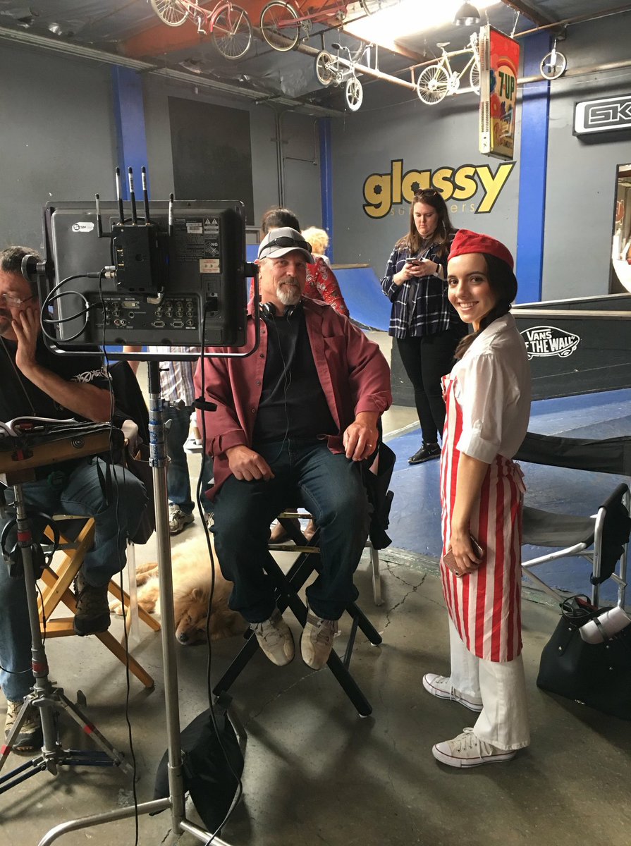 officialvpowers's tweet image. Behind the scenes of Magic Max, directed by James D. Fields and produced by Gabrielle Evans/Sean Fernald. Such an amazing cast &amp;amp; crew!  :) I had fun playing Tess! 💘🍦 #magicmax