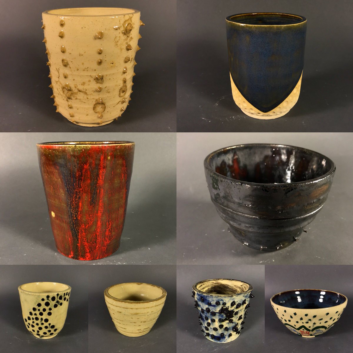 cutmeupbritty's tweet photo. Hey, my name is Brittany and I’m a ceramics major. I would like to title my senior exhibition “Blaze It” because my motto is “no pot goes unfired”. Thank you. https://t.co/m6RuOwZ7R6