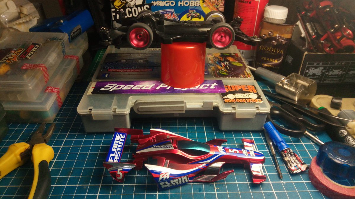 TeamFlazh's tweet photo. Break in abis manual wheel balancing... video soon #gettheworld #tamiyaindonesia #Mini4WD #TamiyaMini4WD #IndonesiaCup2018 #IC2018 #KOMSS #STO100 #ミニ四駆 #tamiya #TOS #STO #TamiyaOriginalSeratus #furush #teamflazh #STB #STCB #STBPro #TOB https://t.co/5GKYwWX6zP