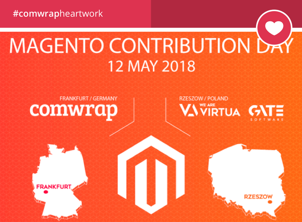 comwrap's tweet photo. #comwrapheartwork
Ihr wollt euer Wissen teilen, mehr über Magento lernen und Teil des Contributor-Teams werden? Am 12.05.2018 veranstalten wir bei comwrap den Magento Contribution Day im Frankfurter Light Tower. Alle Infos dazu findet ihr hier: https://t.co/j2Hi8dR3HB https://t.co/1xSsWddZvx