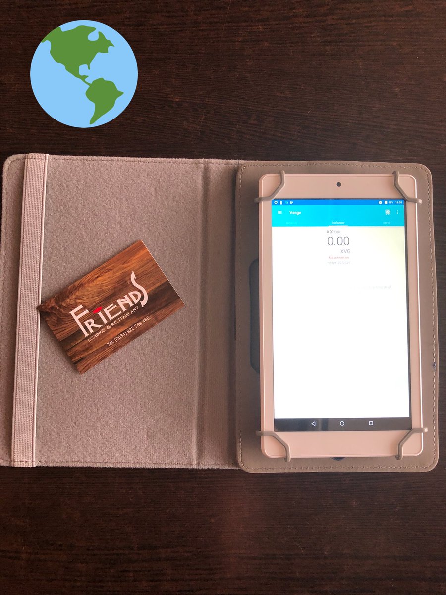 LoverzCrypto's tweet photo. Now we accept verge / xvg payments in our restaurants #xvg #vergefam #verge #spain #tenerife #crypto    Restaurant &amp; Loungebar FRIENDS, playa de las Americas, Tenerife, Spain https://t.co/RPC9ALM2KL