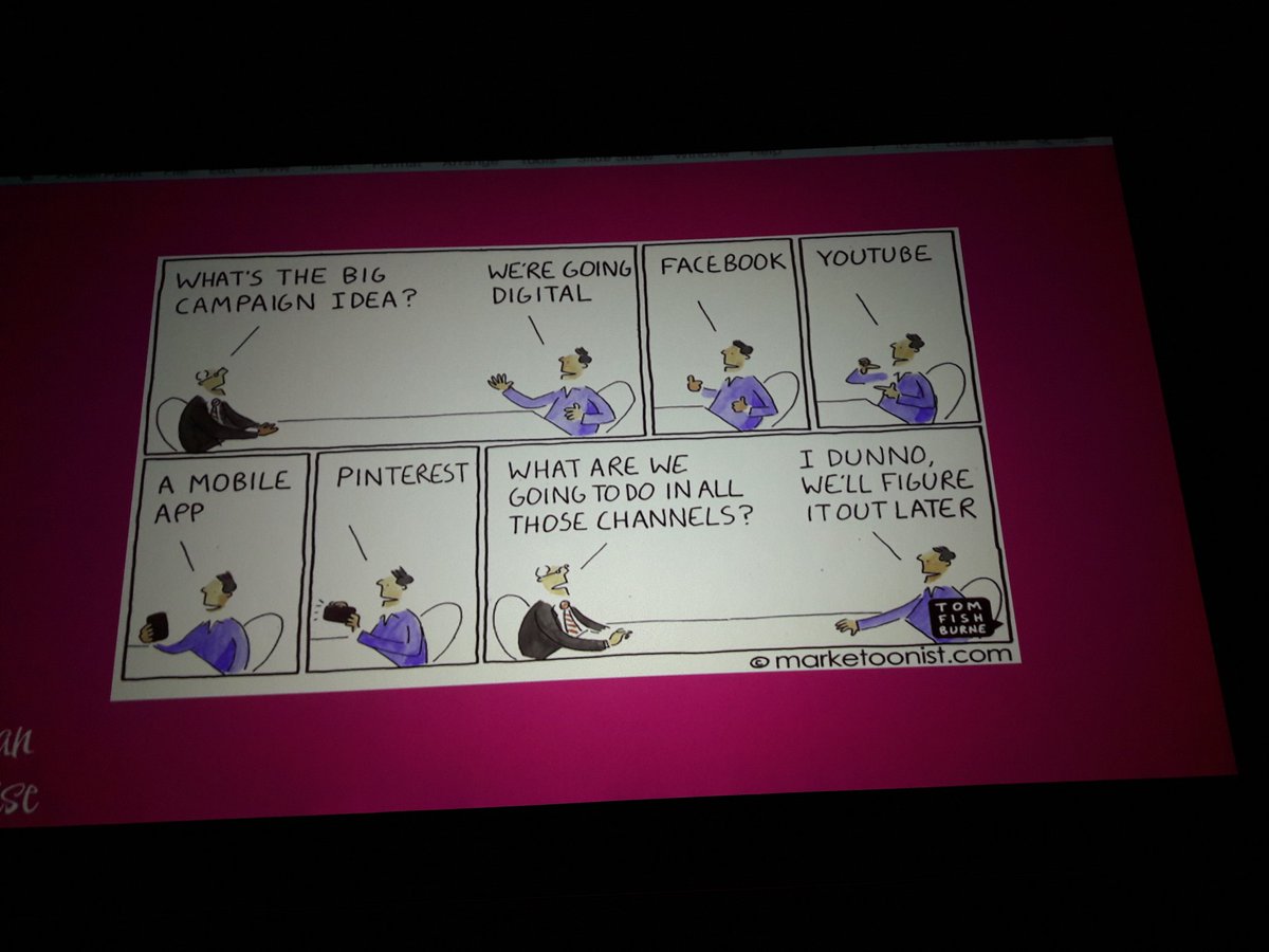 #SMWBristol <a href="/luanwise/">Luan Wise</a> enjoying her B2B social media talk. Love this...