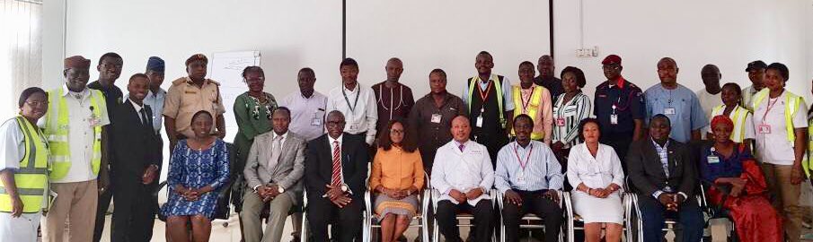 docmmsaleh's tweet photo. IHR core capacity assessment at #NAIA-Abuja for improving border health security towards strengthening #GHSA; Inter-sectoral collaboration was a key success factor on 4/18/18 #PortHealthServices https://t.co/JpDIuajuxy
