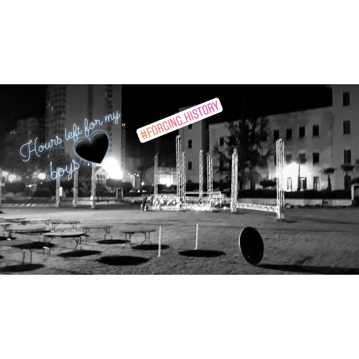 salma_darwishh's tweet photo. Few hours left.
#Class17
#Forging_History https://t.co/L7SXWs83K0
