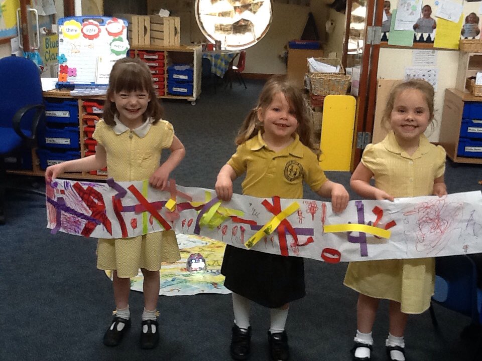 blueclassckis's tweet photo. We've been learning about positional language in maths. The girls made this journey to London as one is going to London this weekend! https://t.co/W38xndjvoz