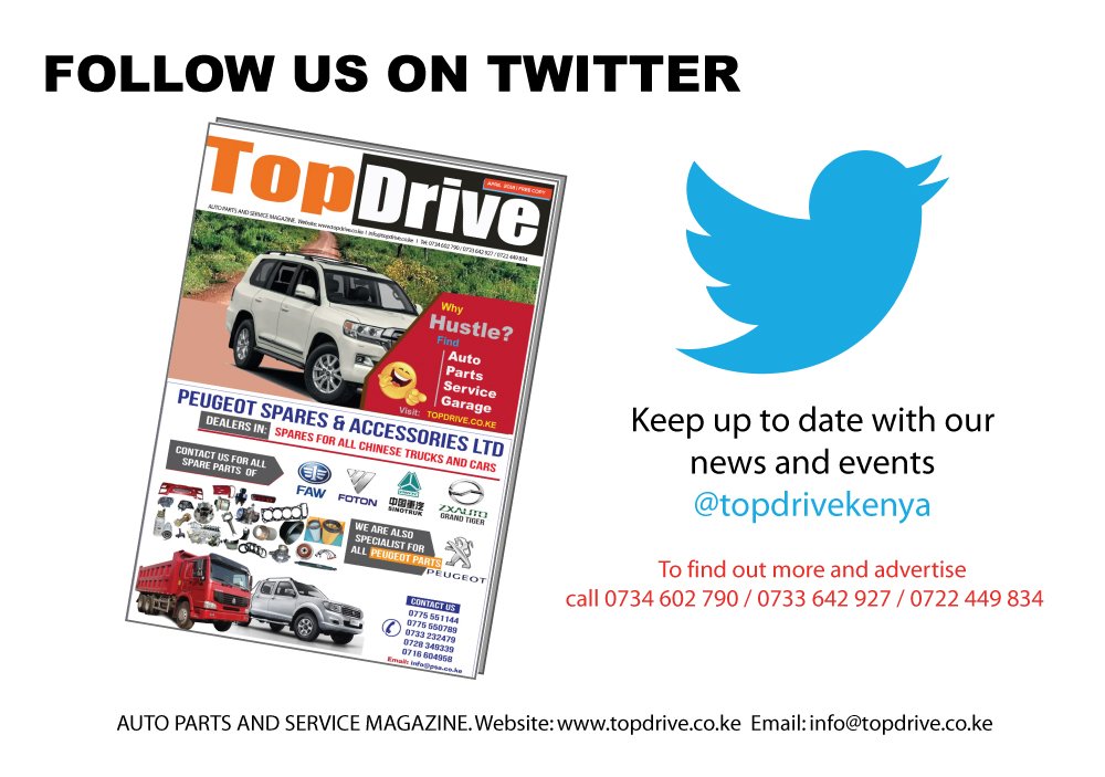 topdrivekenya's tweet image. Find all the insights and the best places in Nairobi,Mombasa,Kisumu ,Eldoret and Nakuru to buy genuine spare parts. topdrive.co.ke/auto-parts.html
#FeelGoodFriday
#javaopensbranch56
#HangOutFriday
#KuzaAwards2018 #ARealManIs
