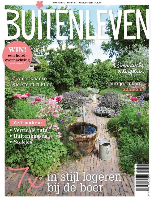 Laat dat terrasweer maar komen: Buitenleven 2018/4 valt vandaag op de mat! Of je koopt hem in de winkel natuurlijk. Kijk op buitenleven.nl om te zien wat er in de editie staat. 
#buitenleven #tuinieren #DIY #eropuit