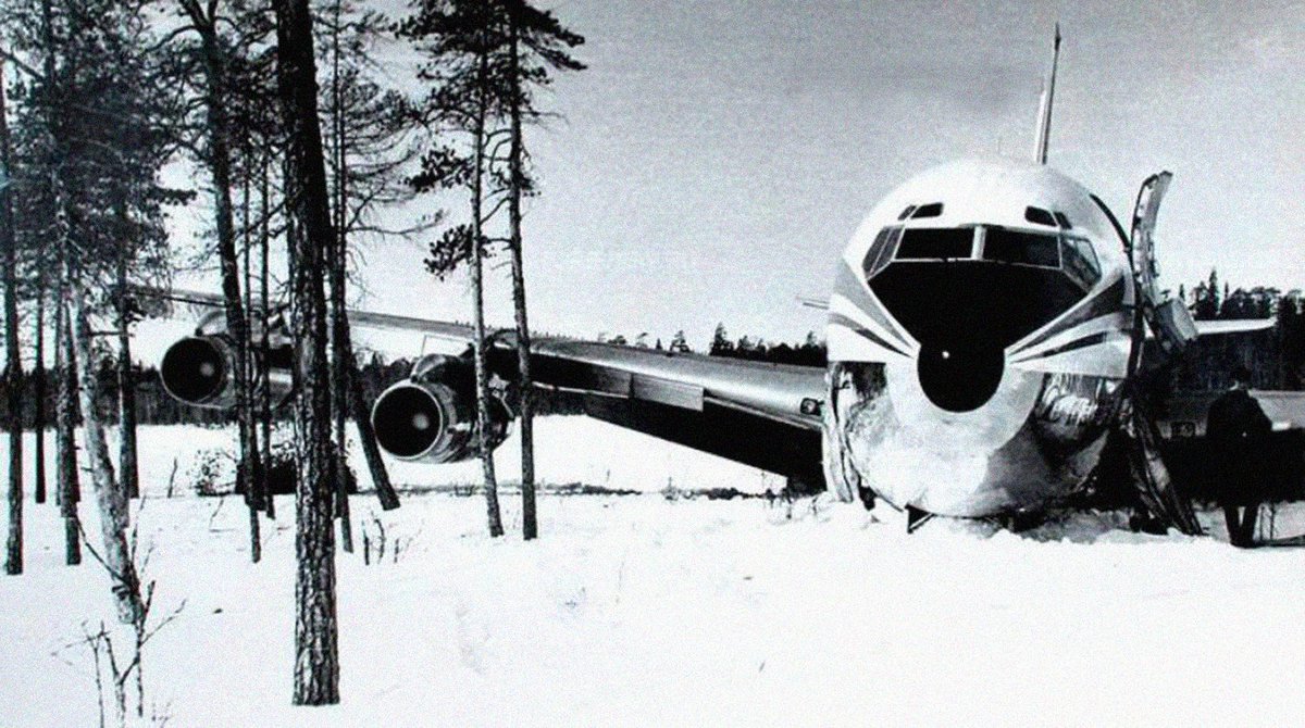 Катастрофа Boeing 707 в Карелии
