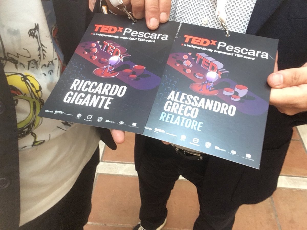 Ride has begun and now let's have fun! #tedxpescara