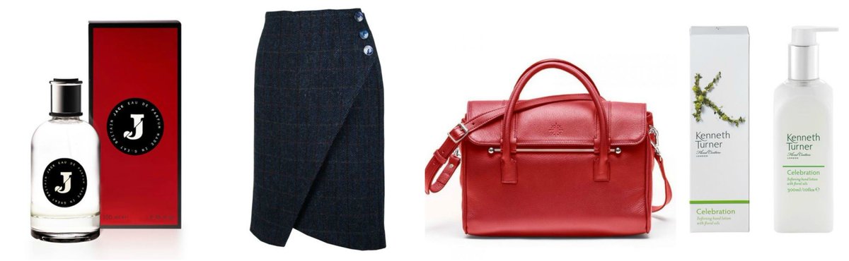 We're loving these products this week!
Shop this weeks top picks: 
Jack Perfume: ow.ly/kLsx30jAAqm
Julian Road Tweed Wrap Skirt: ow.ly/JH8B30jAAtu
Jardine Of London Small Queen Bag: ow.ly/PO1c30jAAAL
Kenneth Turner Softening Hand Lotion: ow.ly/BbGX30jAAKI