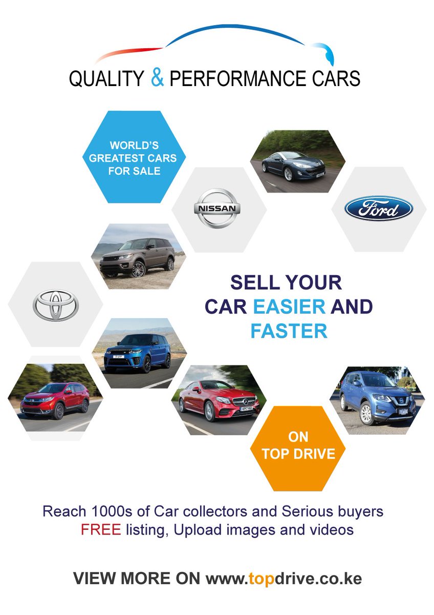 topdrivekenya's tweet photo. Best deals on cars from car dealers in Nakuru,Nairobi,Kisumu, Mombasa and Eldoret.
#FeelGoodFriday
#javaopensbranch56
#HangOutFriday
#KuzaAwards2018 #ARealManIs https://t.co/vRpRQckVI4