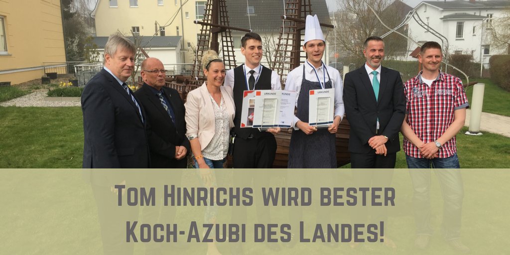 Der beste Nachwuchskoch des Landes Mecklenburg-Vorpommern? Er heißt Tom Hinrichs und arbeitet für die SEETELHOTELS Usedom 💪 Wir sind unfassbar stolz!