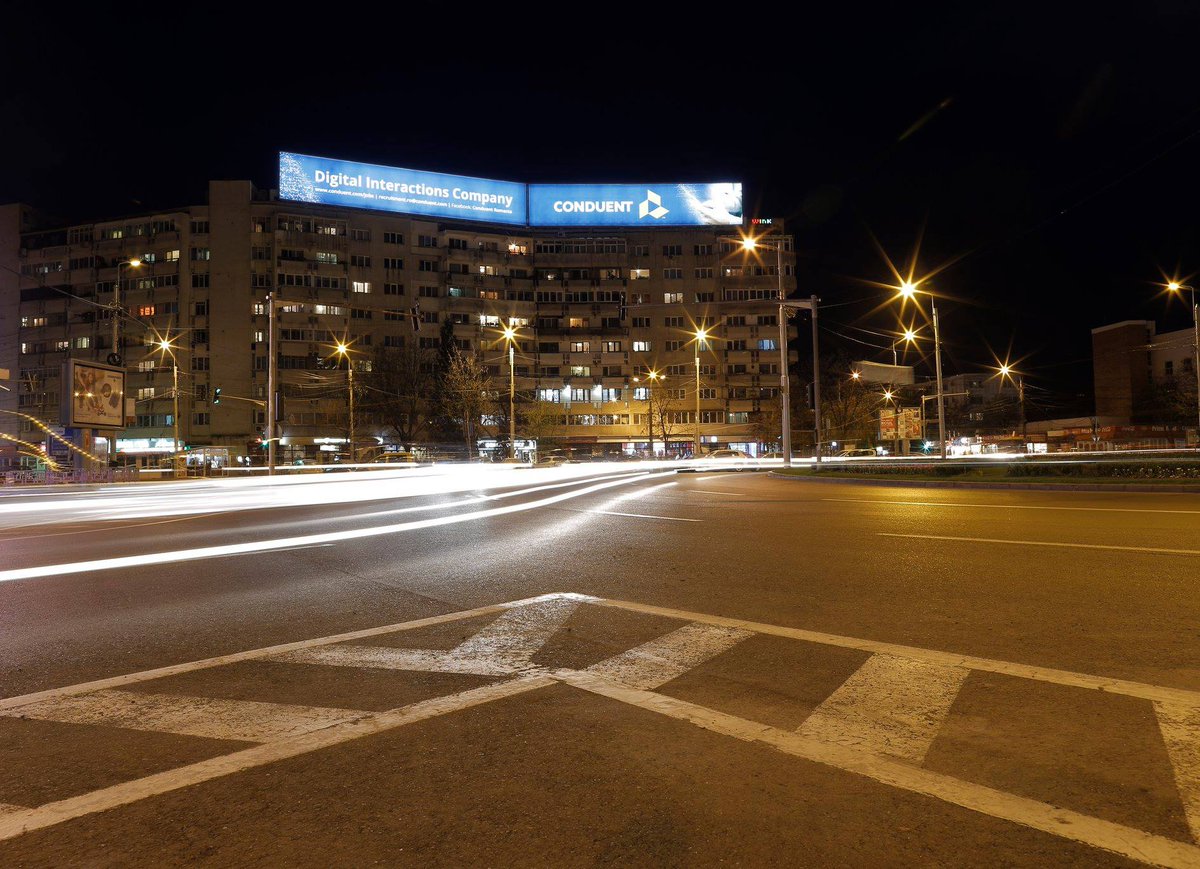The most efficient and effective way to make a big, memorable impact, wherever consumers are. 
#OOHworks #Iasi #TheRooftop #OOHadvertising
cc. <a href="/Conduent/">Conduent</a>
