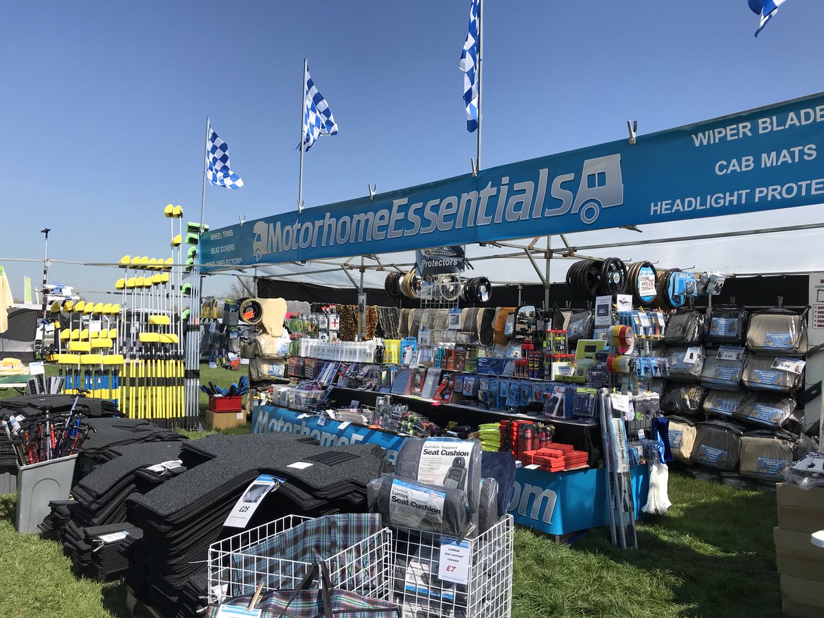 We are open at The National Motorhome Show Peterborough!