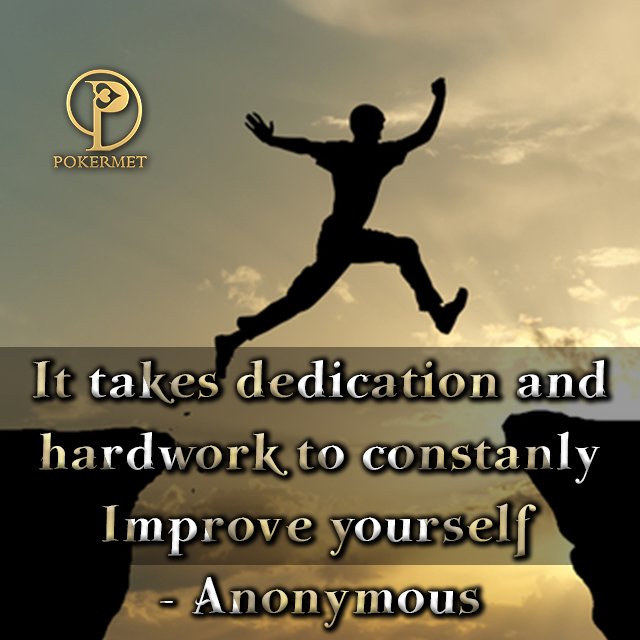 PokerMet's tweet photo. Dedication and hardwork are two sides of the same coin.

#FridayFeeling #Friday #QouteOfTheDay #qoutes #dedicacation #Hardwork #lifequotes #lifeisbeautiful #Two #FaceYourselfOutNow https://t.co/oeNA6mXQwj