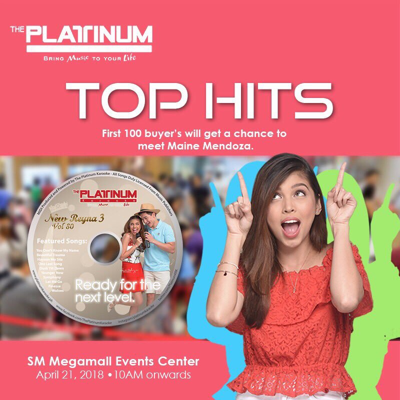 MaineAlden16's tweet photo. Kita kits sa SM Megamall Evemt Center bukas ADN and Platinum Nation! 

@mainedcm

@PlatinumKRK 

#PlatinumKaraokeTopHits 
#ALDUBOneDayAtATime https://t.co/SEAzRUegLa