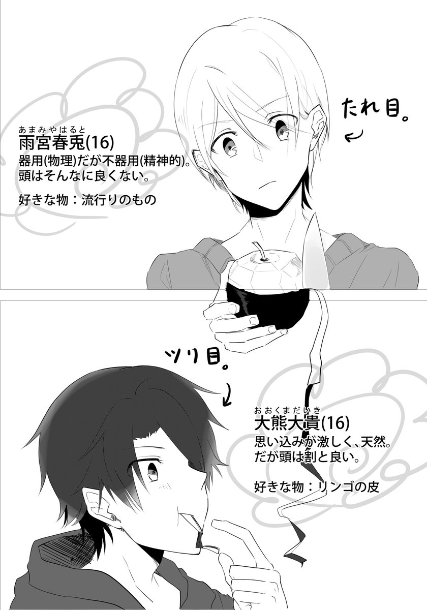 #創作BL彼氏気取りの男② 