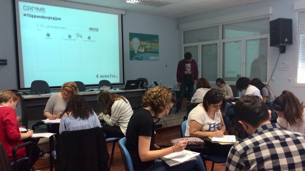 Comenzamos curso “The Flipped Classroom” (2ª edición) con @ordifilosofo  #flippandocprgijon