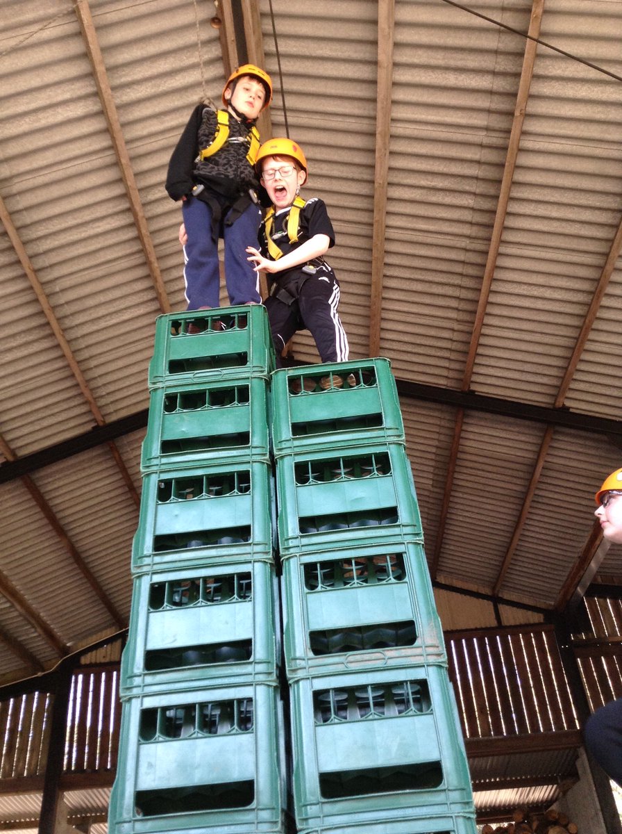 Looking for updates from Peat Rigg? 
Look no further! We have: 
1) Conquered Jacob's ladder!
2) Abseiled a bridge that's 60 feet tall! 
3) Supported each other in teams. 
4) Eaten out in the sun at a delicious BBQ...
5) ... and most impressive of all: slept well!