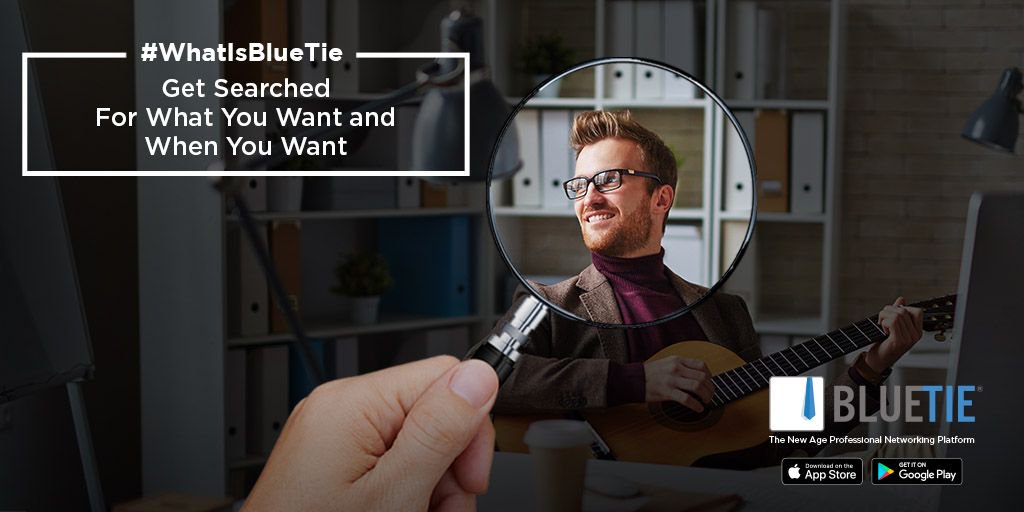 Bluetieglobal's tweet photo. Experience #BlueTie - The New Age #ProfessionalNetworking Platform where professionals can find you on the based on your #Forte. #WhatIsBlueTie #ObjectiveBasedNetworking
#DownloadTheApp to know more: https://t.co/WiqNQHn3dd https://t.co/Jr8kRNXeFG