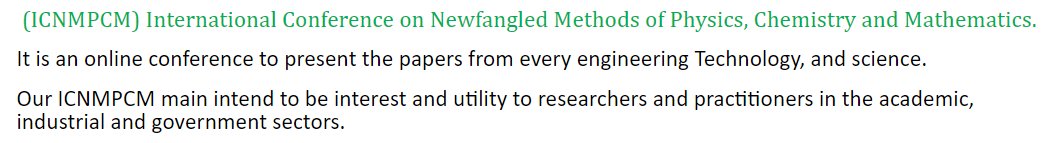 rjlessells's tweet image. Ooh this is a good one - must try to put an abstract together about my newfangled method! #academicspam #predatoryconferences @PaulSaxMD @paimadhu