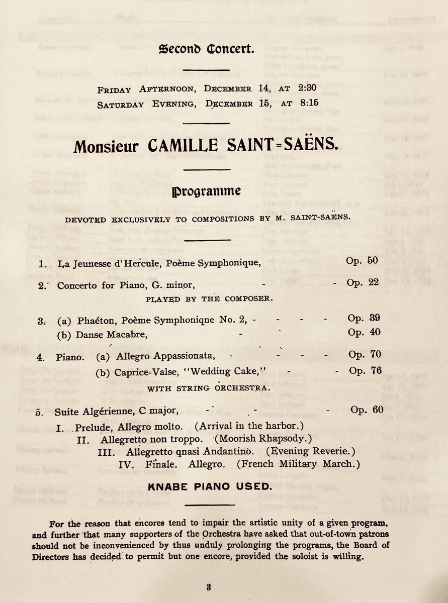 LouisLangree's tweet photo. Merci aux bibliothécaires de @CincySymphony #MaryJudge #ChristinaEaton d’avoir présenté au Consul Général de France 🇫🇷 @GJ_Lacroix quelques précieux programmes dont ceux du “brilliant young French orchestral conductor Edgar Varèse” (1918) et de “Monsieur Camille Saint-Saëns” https://t.co/TIPV9vhnMa
