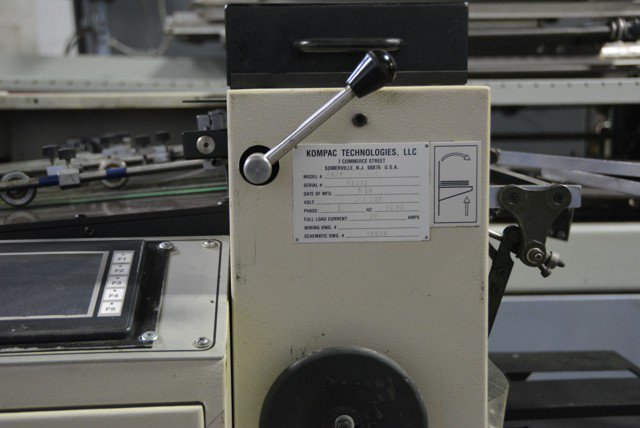 usedpresses's tweet image. For Sale: #Kompac Used Bindery and Finishing machine is now available at best price. 

For more details call @ 1-800-268-6577 OR Email @ machines@printersparts.com OR Visit used-presses.net/product/binder…. Find more machines goo.gl/aVnHCc #UsedKompacMachines #UsedBinderyMachine