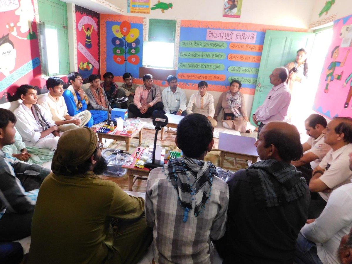 theavanthagroup's tweet photo. Avantha Group Company, Solaris Chemtech, starts Skills Development Center.  The center was inaugurated by Mr. Yoginder Singh, Unit Head, and Mr. Sudhir Bhatnagar, CEO-SARD, whereas cutting &amp; tailoring center was inaugurated by the local villagers along with Mr. Rajendra Zala, HR. https://t.co/6uYBy2yUld