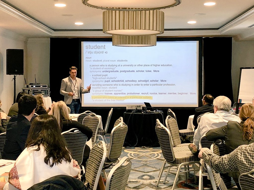 cpowe122's tweet photo. Student Voice and Efficacy in practice. So happy to have had the opportunity to share ideas and strategies for teachers and leaders across the world. Thanks @msmit976 for being my partner in crime! @NewPedagogies @NPDLqld #BrayParkSHS #NPDL https://t.co/bU8sQTZHQF