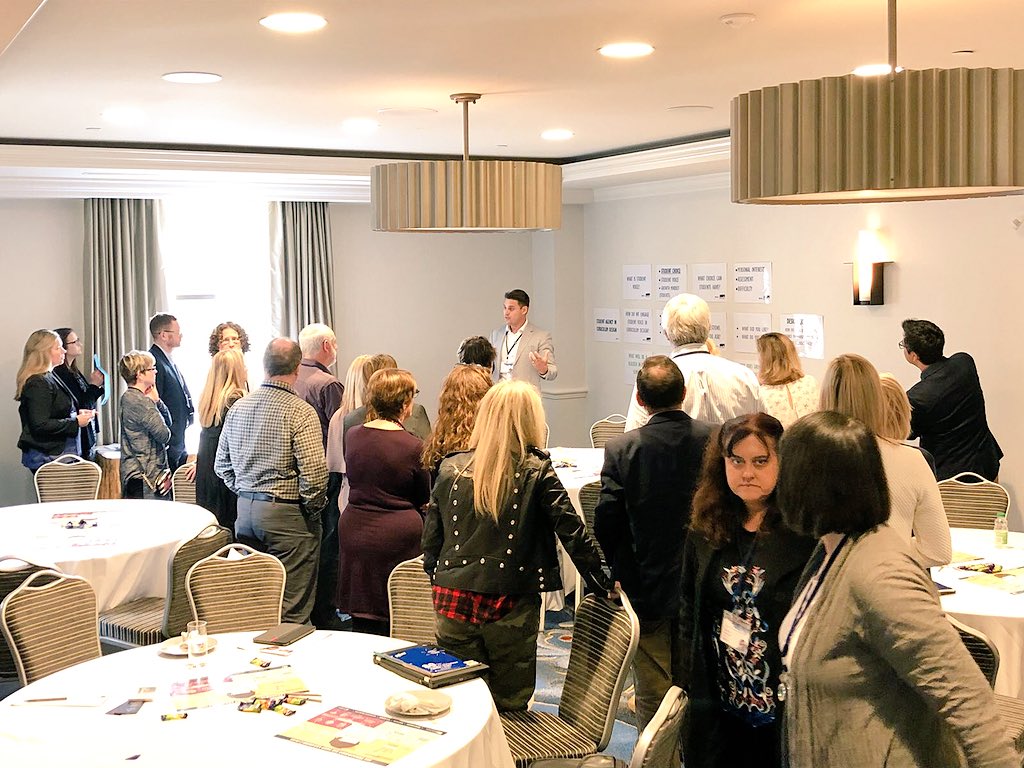 cpowe122's tweet photo. Student Voice and Efficacy in practice. So happy to have had the opportunity to share ideas and strategies for teachers and leaders across the world. Thanks @msmit976 for being my partner in crime! @NewPedagogies @NPDLqld #BrayParkSHS #NPDL https://t.co/bU8sQTZHQF