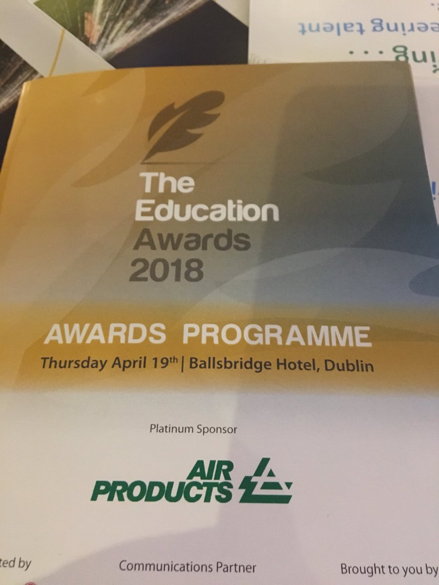 SkillsDublin's tweet photo. A great night had by all our #Industry partners at #EducationAwardsIRL with our shortlist nomination for #TourismInsight amongst the best #Educational Providers. Sincere thanks for all the continued #Support #Collaboration https://t.co/Or0iquiUXV