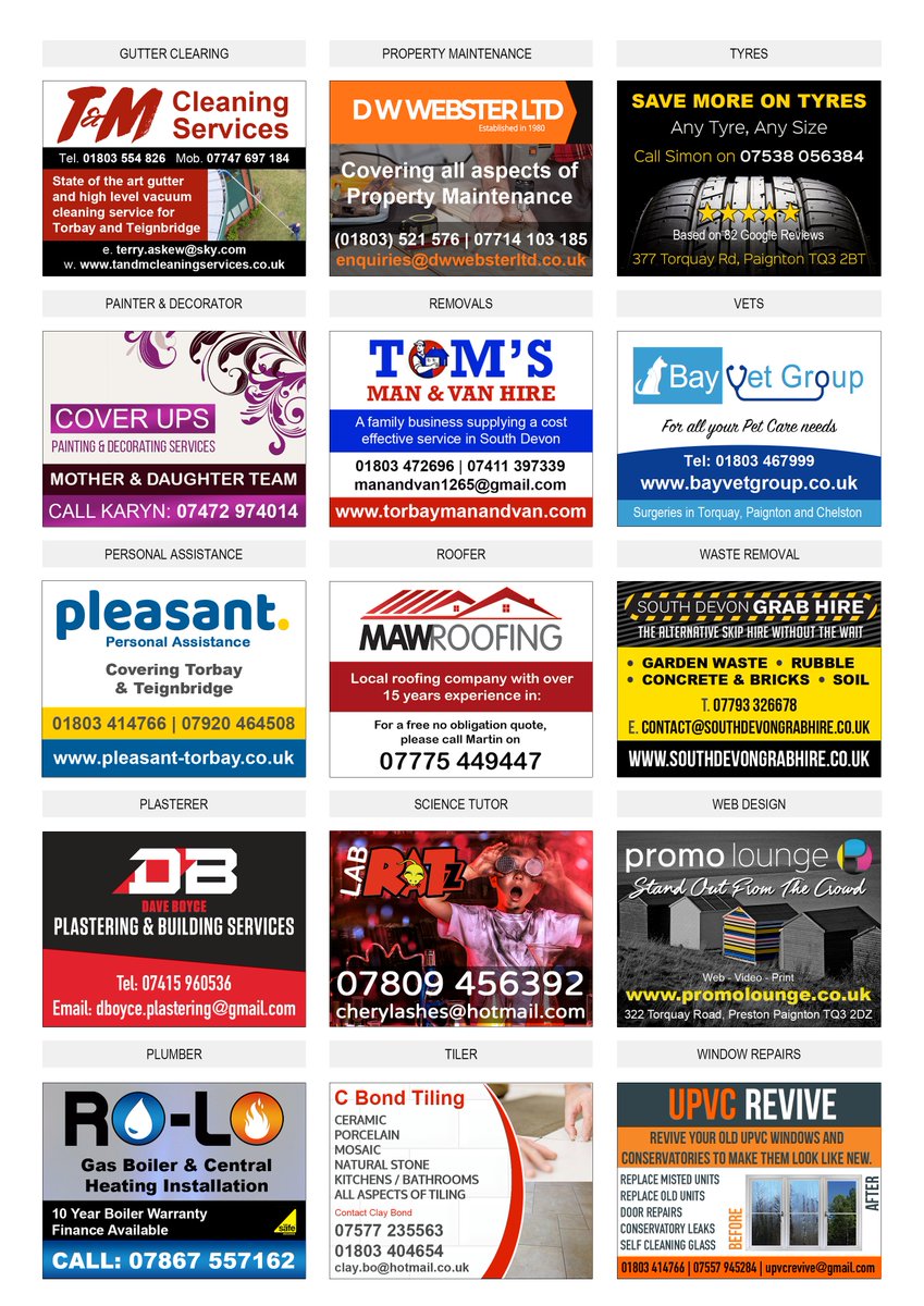 LocalTradesTQ's tweet photo. Did you know you can also pick up our printed edition from several outlets through-out Torbay including Paignton Library? If you have a retail shop, cafe or place of interest and would like to become a stockist, please get in touch @BoostTorbay @Torbay_Hour @Devon_Hour #Torbay https://t.co/MZOoxtXt6a