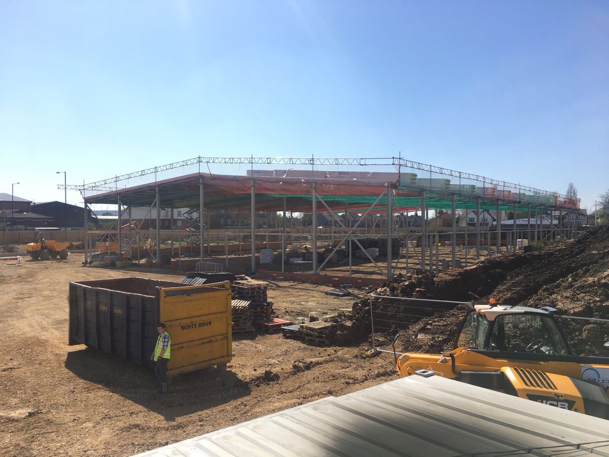 StoneManchester's tweet photo. New 25,000 sq ft B&amp;M unit in Eston making good progress 👍🏻 https://t.co/njryB2RbnS