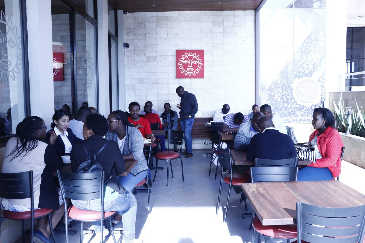 HomeboyzRadio's tweet image. If you are not at the brand new @javahouseafrica Ciata Mall branch, you are totally missing out #javaopensbranch56