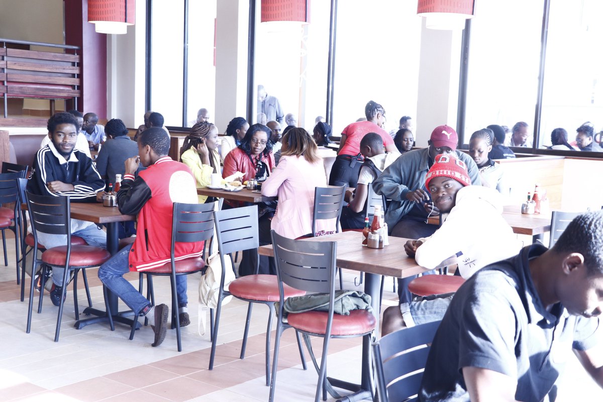 HomeboyzRadio's tweet image. If you are not at the brand new @javahouseafrica Ciata Mall branch, you are totally missing out #javaopensbranch56
