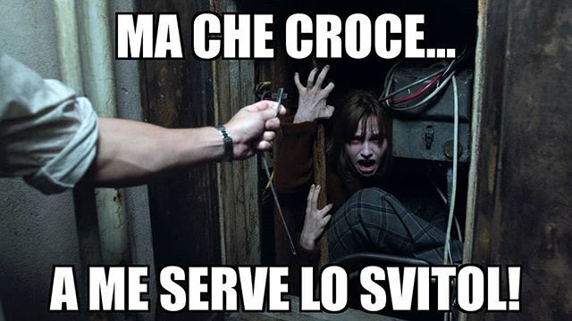 È divertente scherzare sul film #theconjuring.. Ma quando verrete nella nuova #escaperoom di #Bergamo vedremo chi avrà ancora il coraggio di ridere mentre cercate di uscire da quella casa...
ift.tt/2JWITeC ift.tt/2vxm7a6