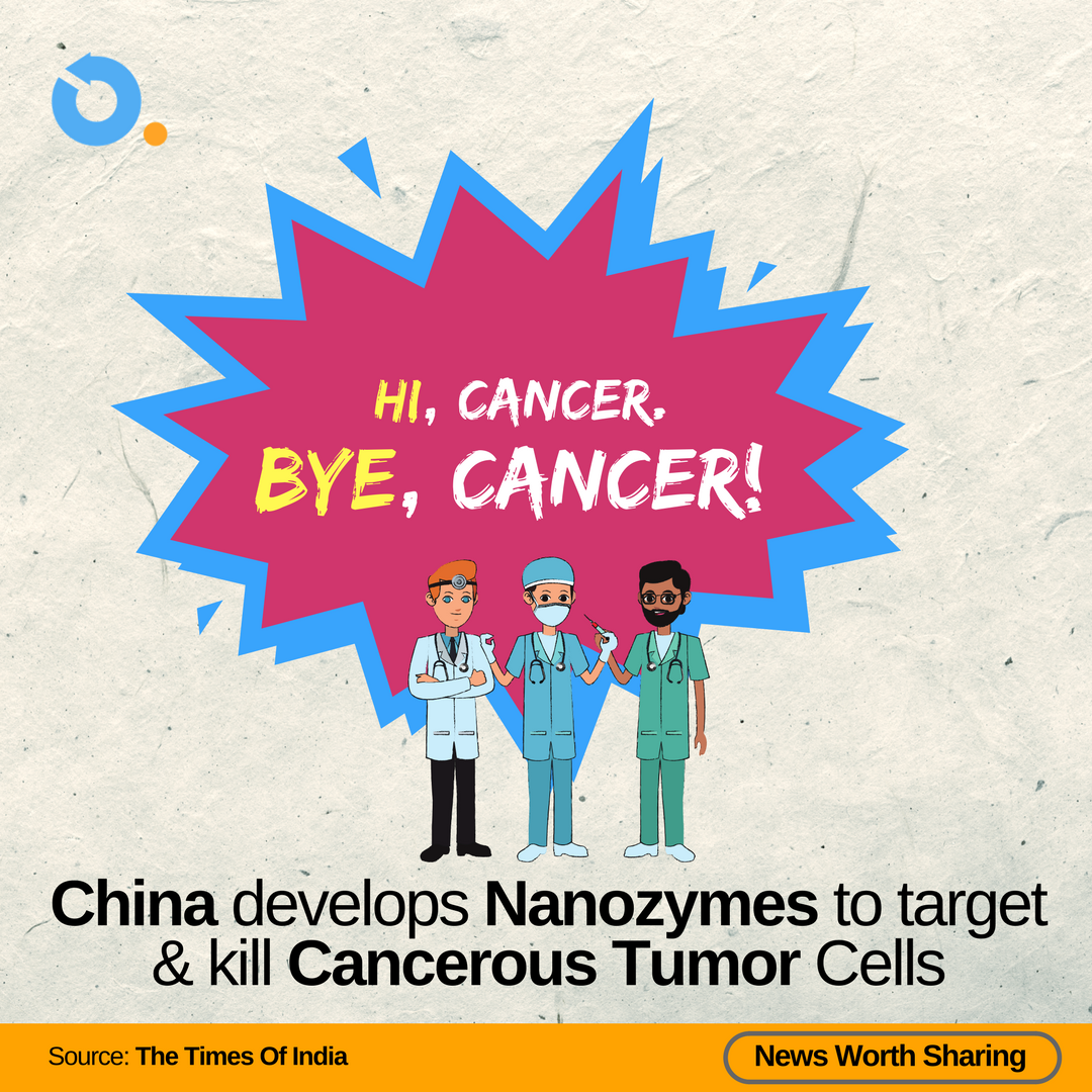 OncoCancerCare's tweet photo. #OncoDotCom #ShareAble #CancerNews - #China has announced the development of #Nanozymes to selectively target and kill Cancerous Tumor Cells! Read more at: https://t.co/Ior3ABYakC https://t.co/lsOwr4zhND