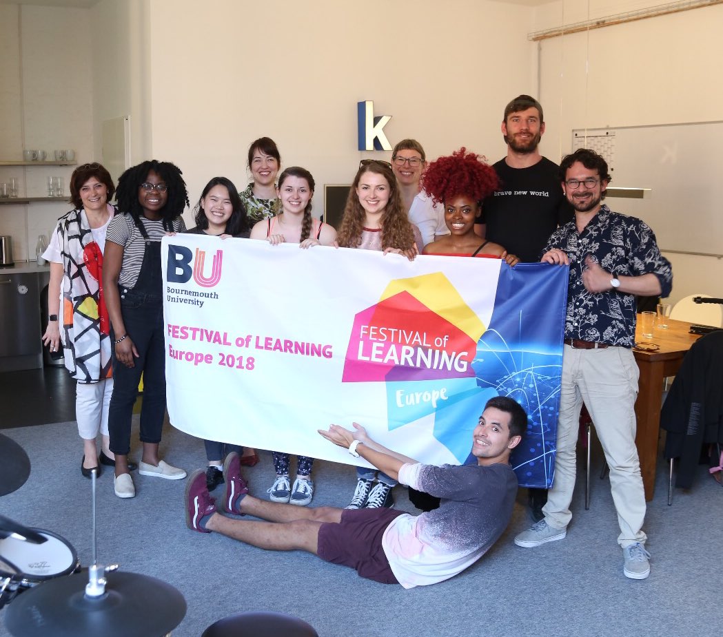 BUtoBUrlin's tweet photo. It was a great honour to have kept the #BUproud flag flying during our time in Germany! The Europe #GlobalFOL18 has been a fantastic event. Read more here  https://t.co/2pkfnVaLfQ https://t.co/xUJm9gHQFP